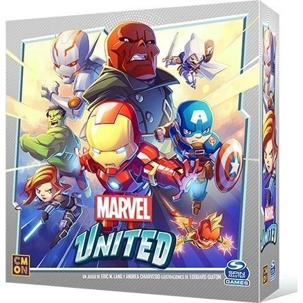 Marvel United - Juego de Mesa de Estrategia Cooperativa