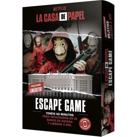 Asmodee La Casa de Papel Escape Game 2 - Juego de Cartas