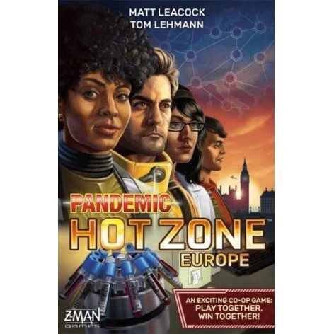 Pandemic: Zona 0 Europa - Juego de Mesa Cooperativo