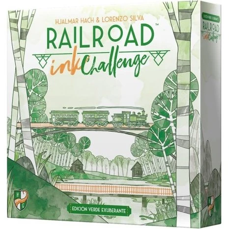 Railroad Ink Edición Verde - Juego de Ingenio Familiar
