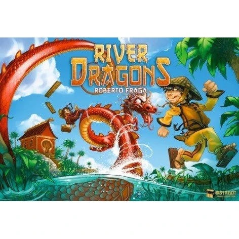 Asmodee River Dragons - Juego de Estrategia y Competición