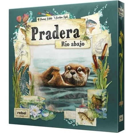 Pradera: Rio Abajo - Expansión para el juego de mesa Pradera