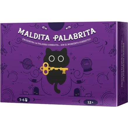 Asmodee Maldita Palabrita - Juego de Cartas de Agilidad Mental