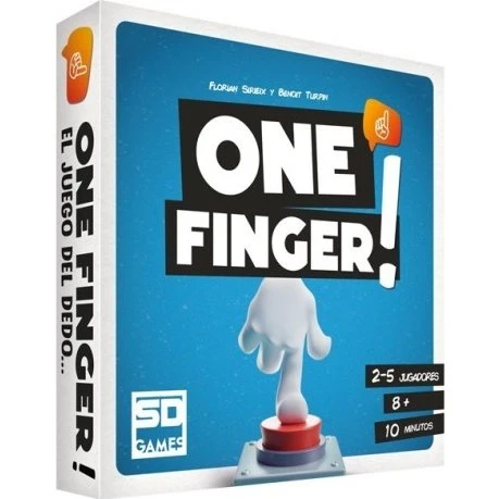 SD Games One Finger - Juego de Cartas de Reacción Rápida