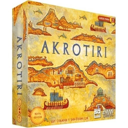 Akrotiri - Juego de Mesa de Estrategia de SD Games