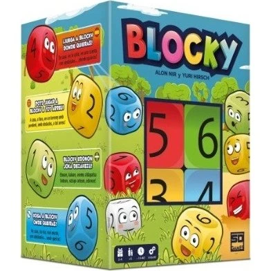 SD Games Blocky - Juego de Dados para Toda la Familia