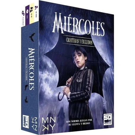 SD Games Miercoles: Criaturas y Excluidos - Juego de Cartas