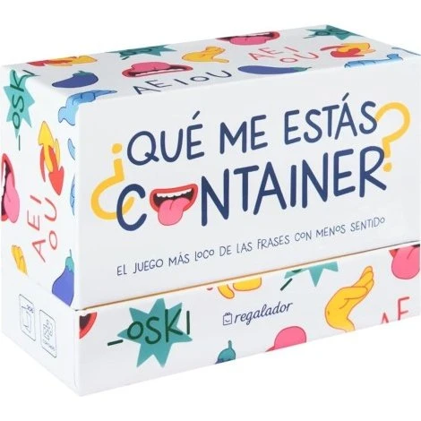 Hello Fun ¿Qué me estás Container? Juego de Mesa