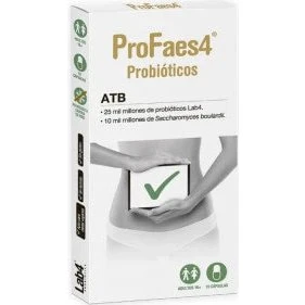 Profaes4 Atb 10 Cápsulas - Probiótico y Prebiótico para la Salud Intestinal