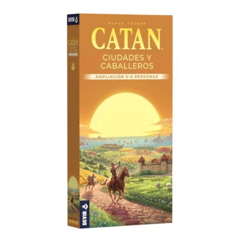 Catan Ciudades y Caballeros: Expansión 5-6 Jugadores - Nueva Edición