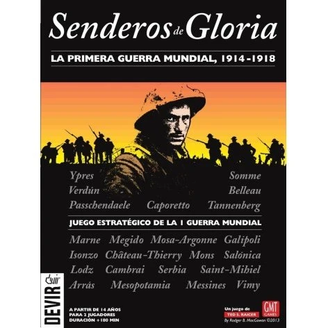 Devir Senderos de Gloria - Juego de Simulación de la Gran Guerra
