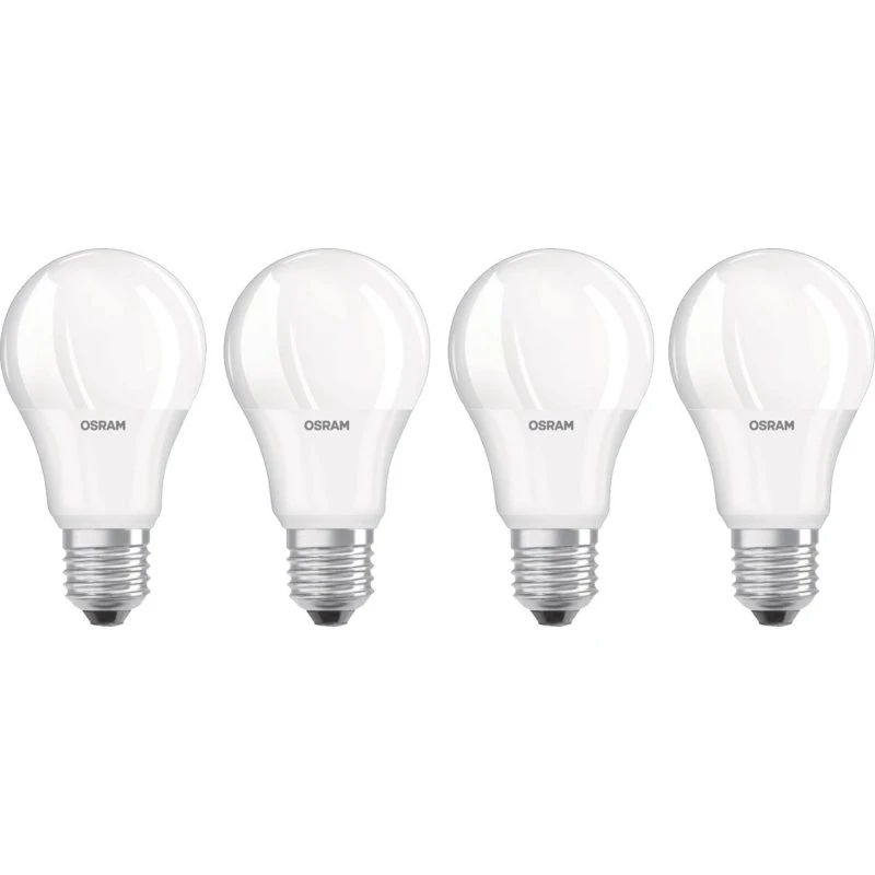 OSRAM LED Clásico E27 9W 2700K Set 4
