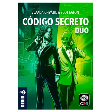 Devir Código Secreto Duo Juego de Mesa Cooperativo