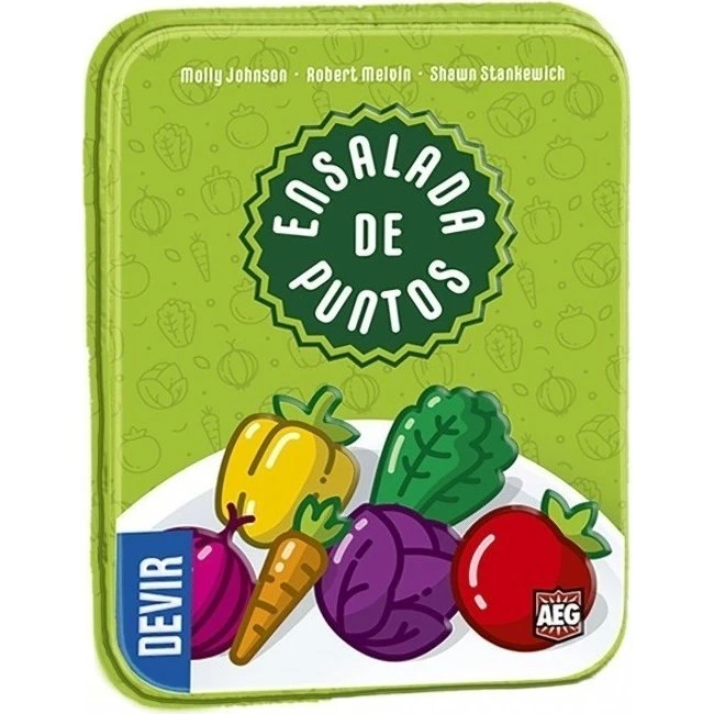 Devir Ensalada de Puntos - Juego de Cartas Estratégico