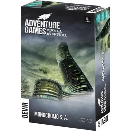 Adventure Games: Monocromo SA - Juego de Cartas de Aventura Inmersiva