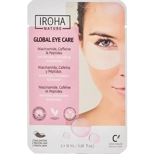 Iroha Nature Parches Para Ojos Global Anti Age con Niacinamida