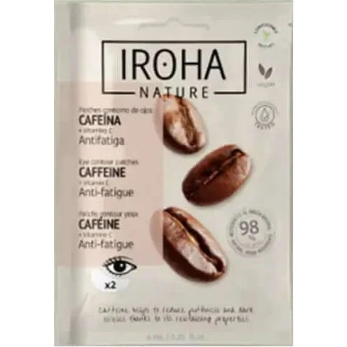 Iroha Nature Parches Oculares Antifatiga con Cafeína