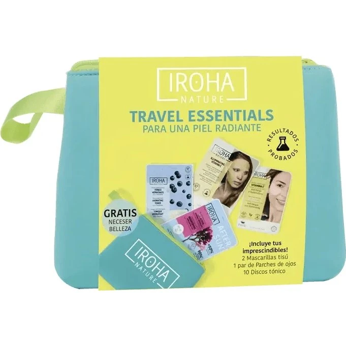 Iroha Nature Pack On The Go - 33 Parches para Granos con Espejo