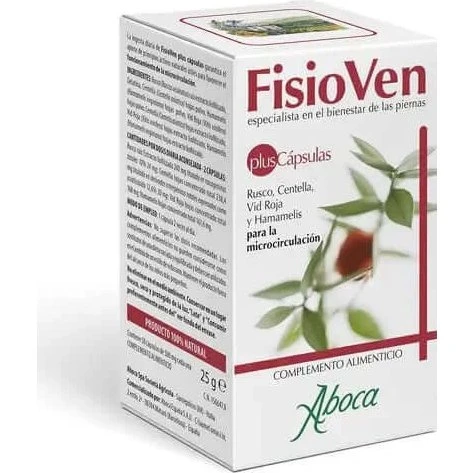 Aboca Fisioven 50 Cápsulas - Suplemento para la Circulación