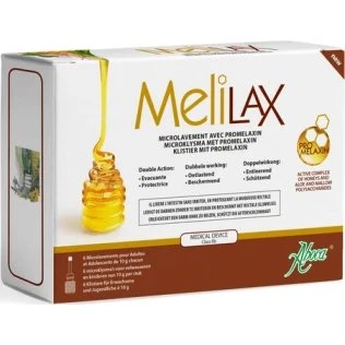 Aboca Melilax Adultos - 6 Microenemas de 10 g
