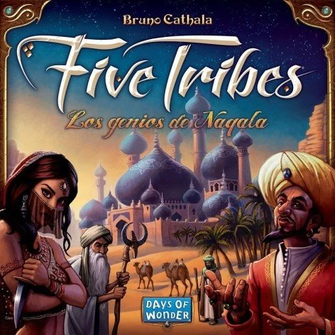 Maldito Games - Five Tribes: Los Genios de Nagala