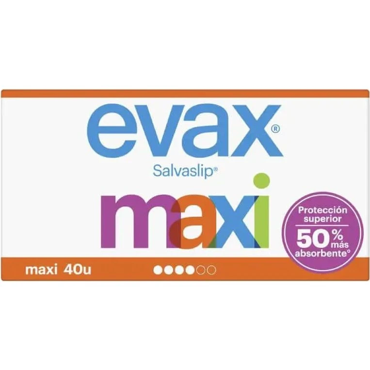 Evax Salvaslip Maxi 40 unidades