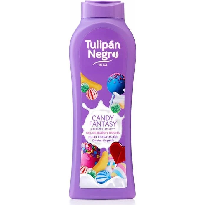 Tulipán Candy Fantasy Negro Gel de Ducha 650 ml