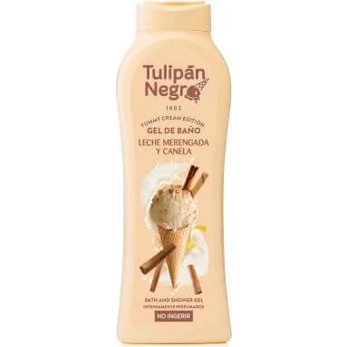 Tulipán Negro Gel de Ducha Yummy Leche Merengada y Canela 650ml