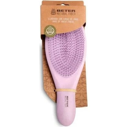 Beter Cepillo Desenredante de Fibra Natural para Todo Tipo de Cabello