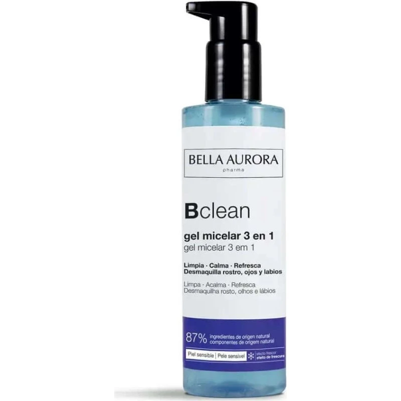 Bella Aurora B-Clean Gel Micelar Antimanchas Piel Sensible 200 ml
