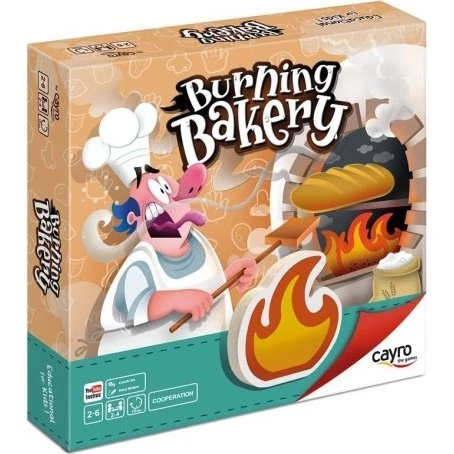Burning Bakery - Juego de mesa educativo sobre los 5 sentidos