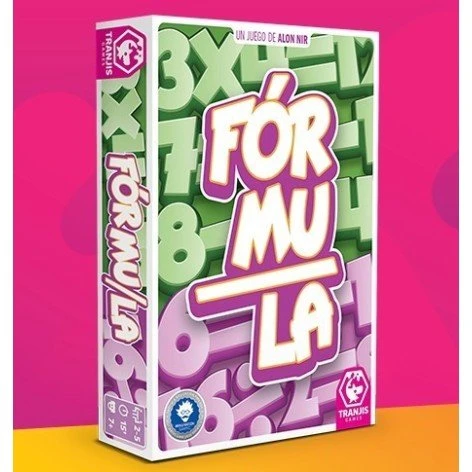 Tranjis Games Formula - Juego de Cartas Matemático Familiar