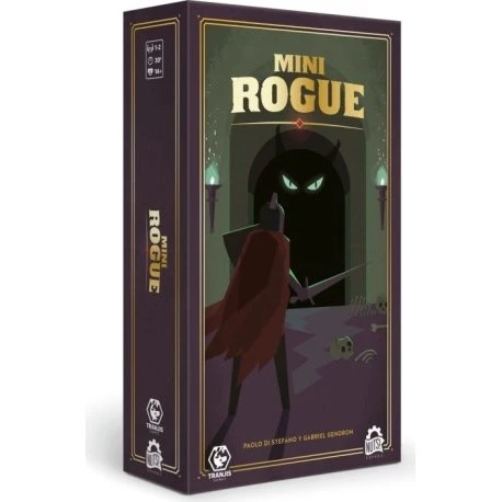 Tranjis Games Mini Rogue - Juego de mesa de exploración de mazmorras
