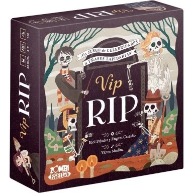 VIP RIP - Juego de Cartas de Zombi Paella