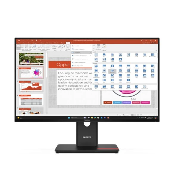 Lenovo ThinkVision T27-40 27" FHD Negro