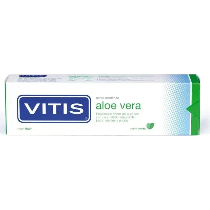 VITIS Pasta Dentífrica Aloe Vera Menta 150 ml