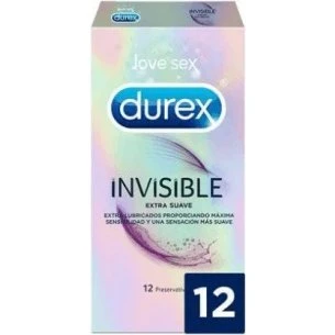 Durex Preservativo Invisible Sensitivo 12 unidades