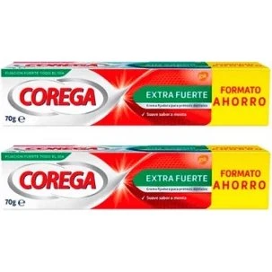 Corega Duplo Extra Fuerte 2 x 70g