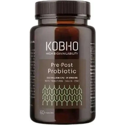 Kobho Labs Suplemento Probiótico Pre-Post 60 Cápsulas