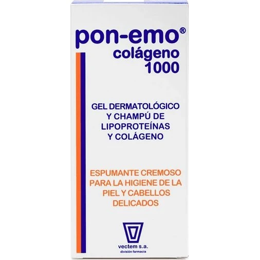 Pon-Emo Colágeno Gel y Champú Dermatológico 2 x 500 ml