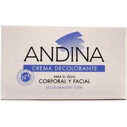 Andina Crema Decolorante para Vello Facial y Corporal 30ml