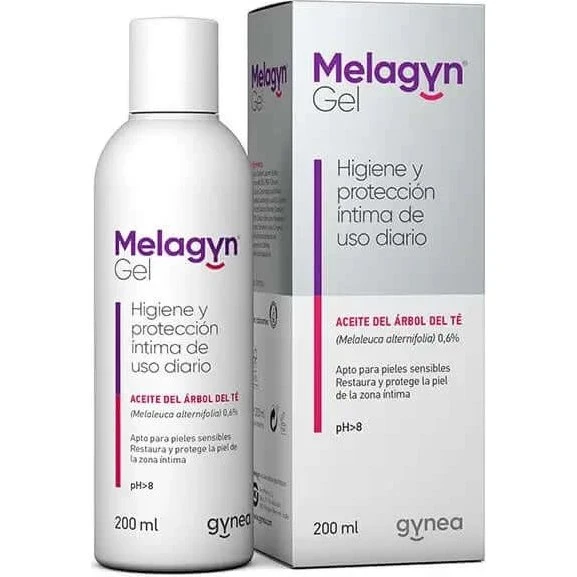 Gynea Melagyn Higiene Íntima con Aceite de Árbol de Té 200ml
