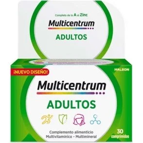 Multicentrum Adultos - Multivitamínico y Minerales 30 Comprimidos