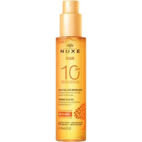 Nuxe Beach Oil Aceite Solar SPF10 Rostro y Cuerpo 150ml