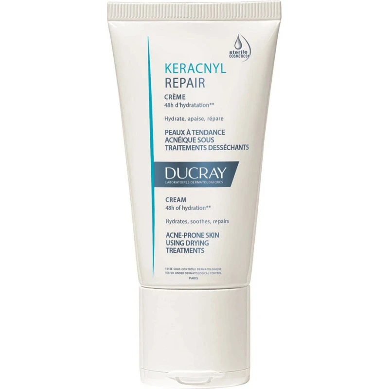 Ducray Keracnyl Repair Crema Hidratante Antimanchas 50 ml