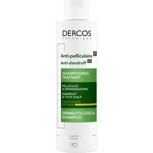 Vichy Dercos Champú Anticaspa para Cabello y Cuero Cabelludo Seco 200ml