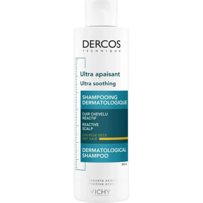 Vichy Dercos Champú Ultra Calmante Cabello Seco 200ml