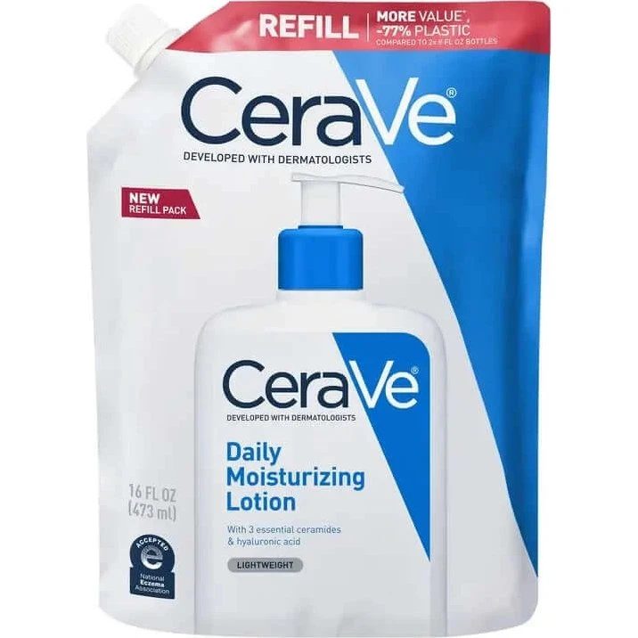 CeraVe Repuesto Loción Hidratante 473ml para Piel Seca a Muy Seca