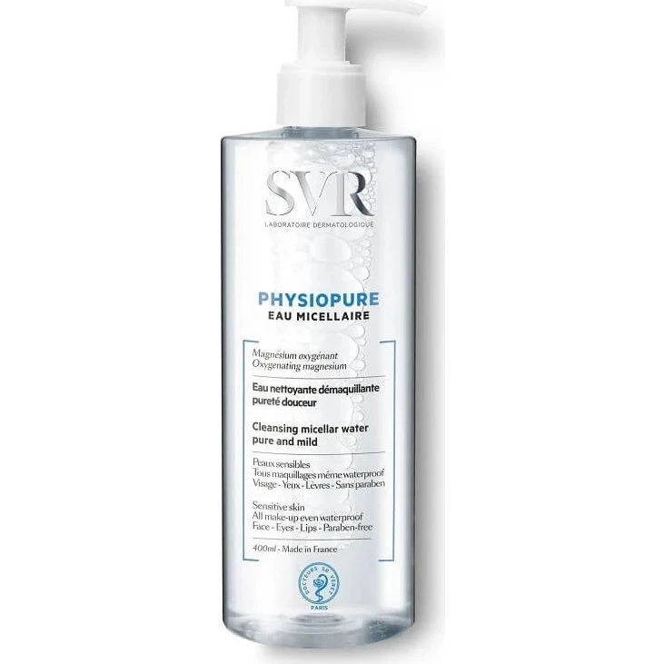 SVR Physiopure Agua Micelar con Magnesio, 400ml