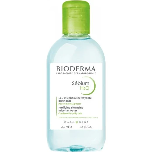 Bioderma Sebium H2O Agua Micelar para Pieles Grasas o Mixtas 250ml